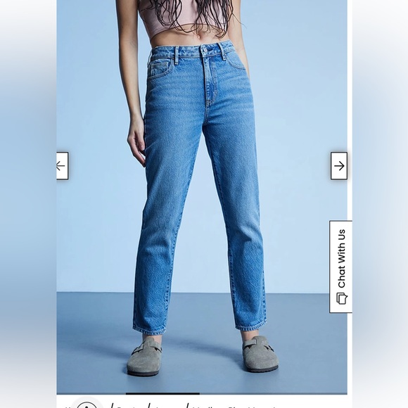 size 25 mom jeans - Picture 2 of 3